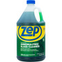 Zep Glass Cleaner Concentrate - For Glass - Concentrate - 128 fl oz (4 quart) - Non-streaking, Ammonia-free, Disinfectant - Green Product Image 