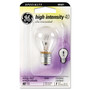GE Incandescent S11 Appliance Light Bulb, 40 W, Clear View Product Image