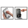 PURELL TFX Touch Free Dispenser, 1,200 mL, 6.5 x 4.5 x 10.58, Dove Gray View Product Image