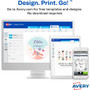 Avery Shipping Labels with TrueBlock Technology, Laser Printers,  2.5 x 4, White, 8/Sheet, 100 Sheets/Pack View Product Image