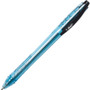 BIC ReVolution Ocean Bound Ballpoint Pen, Retractable, Medium 1 mm, Black Ink, Translucent Blue Barrel, Dozen View Product Image
