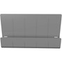deflecto Oasis Privacy Panel, 24 x 2.7 x 16.36, Gray View Product Image