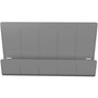 deflecto Oasis Privacy Panel, 24 x 2.7 x 16.36, Gray (DEF400005) View Product Image