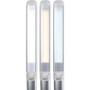 OttLite Wellness Series Command LED Desk Lamp with Voice Assistant, 17.75" to 29" High, Silver View Product Image