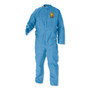 KleenGuard A20 Breathable Particle Protection Coveralls, Medium, Blue, 24/Carton (KCC58532) View Product Image