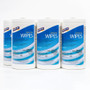 Genuine Joe Wipes,Disinfecting,7"x8",75/Tub,6Tubs/CT,White (GJOW75F) View Product Image
