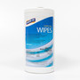 Genuine Joe Wipes,Disinfecting,7"x8",75/Tub,6Tubs/CT,White (GJOW75F) View Product Image