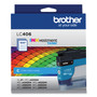 Brother LC406CS INKvestment Ink, 1,500 Page-Yield, Cyan View Product Image