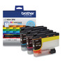 Brother LC4043PK INKvestment Ink, 750 Page-Yield, Cyan/Magenta/Yellow, 3/Pack View Product Image