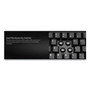 Adesso WKB1330CB Wireless Desktop Keyboard and Mouse Combo, 2.4 GHz Frequency/30 ft Wireless Range, Black (ADEWKB1330CB) View Product Image