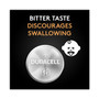 Duracell Lithium Coin Batteries With Bitterant, 2032 View Product Image