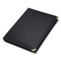 Samsill Classic Collection Zipper Ring Binder, 3 Rings, 1.5" Capacity, 11 x 8.5, Black (SAM15250) View Product Image