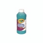 Crayola Artista II Washable Tempera Paint, Turquoise, 16 oz Bottle View Product Image