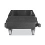 Rubbermaid Commercial Slim Jim Resin Trainable Dolly, 120 lb Capacity, 23.86 x 14.71 x 8.36, Black View Product Image