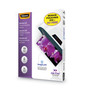 Fellowes ImageLast Laminating Pouches with UV Protection, 3 mil, 9" x 11.5", Clear, 120/Pack View Product Image