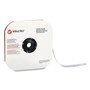 VELCRO Brand Sticky-Back Fasteners, Loop Side, 0.5" dia, White, 1,440/Carton (VEK192245) View Product Image