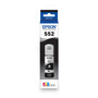 Epson T552020S (T552) Claria High-Yield Ink, 70 mL, Black View Product Image