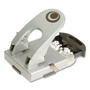 Officemate 50-Sheet Deluxe Two-Hole Punch, 1/4" Holes, Gray/Blue View Product Image