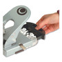 Officemate 50-Sheet Deluxe Two-Hole Punch, 1/4" Holes, Gray/Blue View Product Image