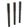 TRU RED Rollerball Pen, Stick, Fine 0.5 mm, Assorted Ink and Barrel Colors, 3/Pack View Product Image