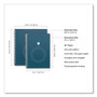 Rocketbook Wave Smart Reusable Notebook, Dotted Rule (4 sq/in), Blue Cover, (40) 9.5 x 8.5 Sheets View Product Image