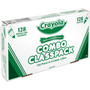Crayola Crayons and Markers Combo Classpack, Eight Colors, 256/Set View Product Image