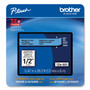 Brother P-Touch TZe Laminated Removable Label Tapes, 0.47" x 26.2 ft, Black on Blue (BRTTZE531CS) View Product Image