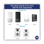 Tork PeakServe Continuous Hand Towel, 1-Ply, 7.91 x 8.85, White, 270 Wipes/Pack, 12 Packs/Carton View Product Image