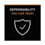Duracell CopperTop Alkaline D Batteries, Peggable Retail Pack, 8/Pack View Product Image