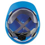 MSA V-Gard Hard Hats, Ratchet Suspension, Size 6.5 to 8, Blue (MSA475359) View Product Image