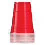 Dart SOLO Party Plastic Cold Drink Cups, 16 oz, Red, 288/Carton (SCCY16120001) View Product Image