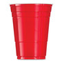 Dart SOLO Party Plastic Cold Drink Cups, 16 oz, Red, 288/Carton (SCCY16120001) View Product Image