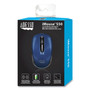 Adesso iMouse S50 Wireless Mini Mouse, 2.4 GHz Frequency/33 ft Wireless Range, Left/Right Hand Use, Blue View Product Image