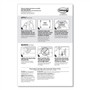 Command Poster Strips, Removable, Holds Up to 1 lb per Pair, Small, 0.63 x 1.75, White, 104/Pack View Product Image