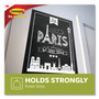 Command Poster Strips, Removable, Holds Up to 1 lb per Pair, Small, 0.63 x 1.75, White, 104/Pack View Product Image