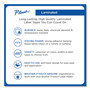 Brother P-Touch TZe Laminated Removable Label Tapes, 0.47" x 26.2 ft, White on Blue View Product Image