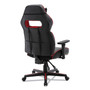 Alera Racing Style Ergonomic Gaming Chair, Supports 275 lb, 15.91" to 19.8" Seat Height, Black/Red Trim Seat/Back, Black/Red Base (ALEGM4136) View Product Image