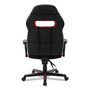 Alera Racing Style Ergonomic Gaming Chair, Supports 275 lb, 15.91" to 19.8" Seat Height, Black/Red Trim Seat/Back, Black/Red Base View Product Image