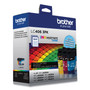 Brother LC4063PK INKvestment Ink, 1,500 Page-Yield, Cyan/Magenta/Yellow, 3 Pack View Product Image