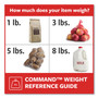 Command Picture Hanging Strips, Large, Removable, Holds Up to 4 lbs per Pair, 0.75 x 3.65, White, 12 Pairs/Pack (MMM1720612ES) View Product Image