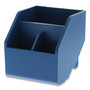 Bostitch Konnect Desktop Organizer Short Storage Bin, 3.4" x 3.5" x 3.5", Blue View Product Image