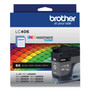 Brother LC406BKS INKvestment Ink, 3,000 Page-Yield, Black View Product Image