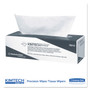 Kimtech Precision Wipers, POP-UP Box, 1-Ply, 11.8 x 11.8, Unscented, White, 196/Box, 15 Boxes/Carton (KCC75512) View Product Image