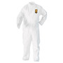 KleenGuard A20 Breathable Particle Protection Coveralls, Zip Closure, 2X-Large, White KCC49105 (KCC49105) View Product Image