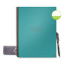 Rocketbook Core Smart Notebook, Dotted Rule (4 sq/in), Neptune Teal Cover, (16) 11 x 8.5 Sheets View Product Image