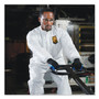 KleenGuard A20 Breathable Particle Protection Coveralls, Zip Closure, X-Large, White (KCC49104) View Product Image