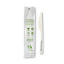 World Centric TPLA Compostable Cutlery, Knife, 6.7", White, 750/Carton (WORKNPSI) View Product Image