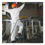 KleenGuard A30 Elastic-Back Coveralls, White, 2X-Large, 25/Carton (KCC46005) View Product Image