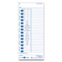 Pyramid Technologies Time Clock Cards for Pyramid Technologies 3000, One Side, 4 x 9, 100/Pack (PTI3510010) View Product Image