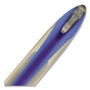 uniball AIR Porous Gel Pen, Stick, Medium 0.7 mm, Blue Ink, Black/Blue Barrel, 3/Pack View Product Image